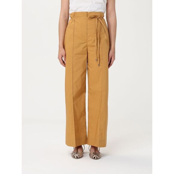 Liu Jo Pants Woman Mustard